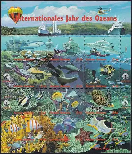 UNO WIEN 1998 Mi-Nr. 246-277 kompletter Jahrgang/complete year set ** MNH