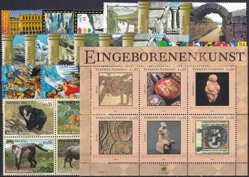 UNO WIEN 2004 Mi-Nr. 406-431 kompletter Jahrgang/complete year set ** MNH