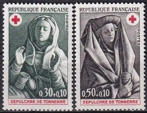 FRANKREICH 1973 Mi-Nr. 1859/60 ** MNH