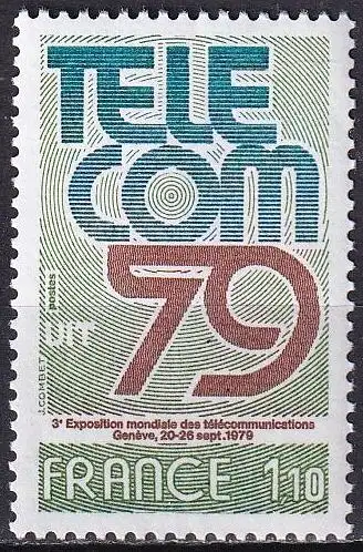 FRANKREICH 1979 Mi-Nr. 2168 ** MNH