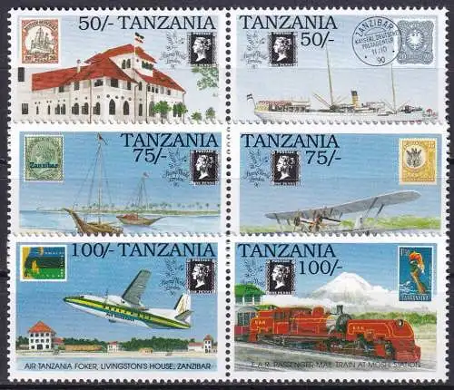 TANZANIA 1991 Mi-Nr. 754/59 ** MNH