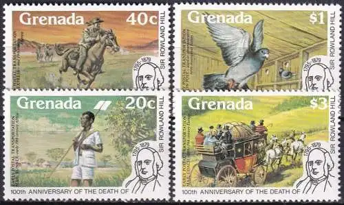 GRENADA 1979 Mi-Nr. 967/70 ** MNH