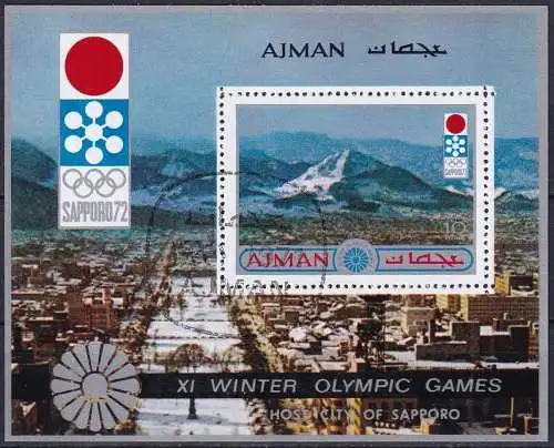 AJMAN 1971 Mi-Nr. Block 255 A o used - aus Abo