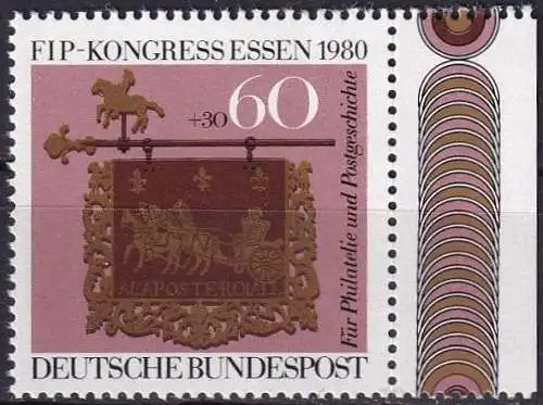 DEUTSCHLAND 1980 Mi-Nr. 1065 ** MNH