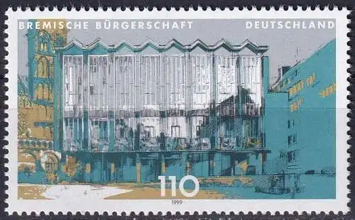 DEUTSCHLAND 1999 Mi-Nr. 2040 ** MNH