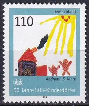 DEUTSCHLAND 1999 Mi-Nr. 2062 ** MNH