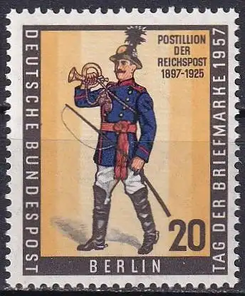 BERLIN 1957 Mi-Nr. 176 ** MNH