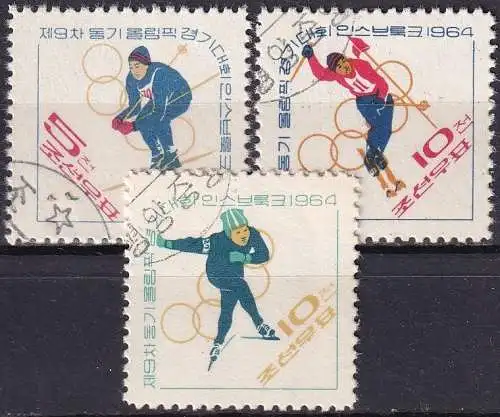 KOREA 1964 Mi-Nr. 535/37 o used