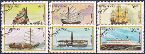 PHILIPPINEN 1984 Mi-Nr. 1629/34 o used - aus Abo