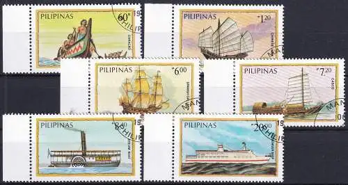 PHILIPPINEN 1984 Mi-Nr. 1629/34 o used - aus Abo