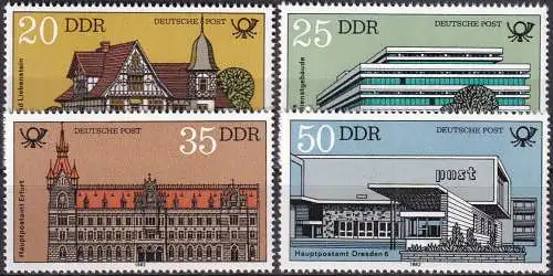 DDR 1982 Mi-Nr. 2673/76 ** MNH