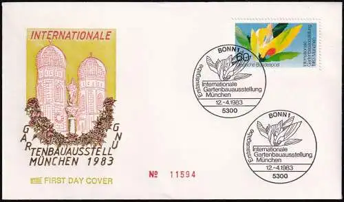 DEUTSCHLAND 1983 Mi-Nr. 1174 FDC