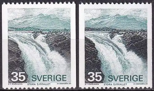 SCHWEDEN 1974 Mi-Nr. 844 xy ** MNH