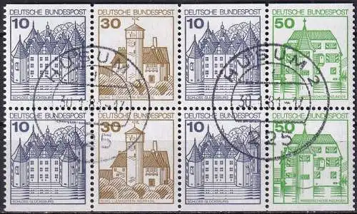 DEUTSCHLAND 1980 Mi-Nr. HBL 27 I aus MH 22 o used