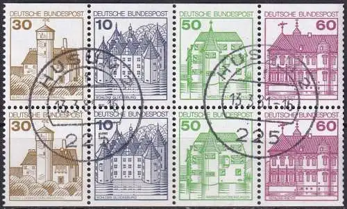 DEUTSCHLAND 1980 Mi-Nr. HBL 28 aus MH 23 o used