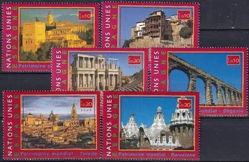 UNO GENF 2000 Mi-Nr. 401/06 ** MNH