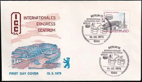 BERLIN 1979 Mi-Nr. 591 FDC