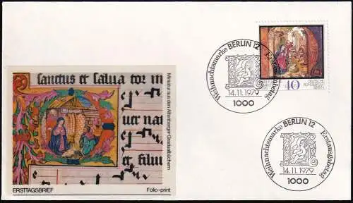 BERLIN 1979 Mi-Nr. 613 FDC