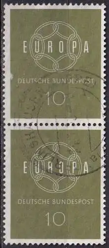 DEUTSCHLAND 1959 Mi-Nr. 320 senkrechtes Paar o used