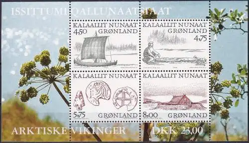 GRÖNLAND 1999 Mi-Nr. Block 17 ** MNH