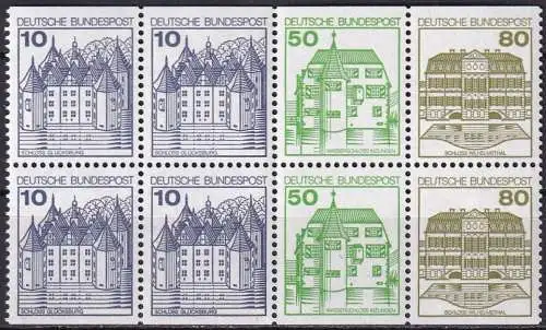 DEUTSCHLAND 1980 Mi-Nr. HBL 29 aus MH 24 ** MNH