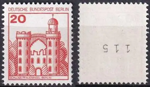 BERLIN 1977 Mi-Nr. 533 R ** MNH