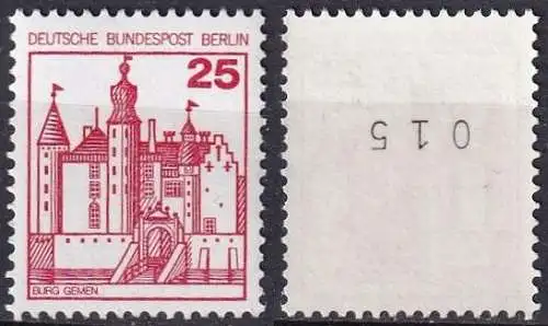 BERLIN 1978 Mi-Nr. 587 R ** MNH