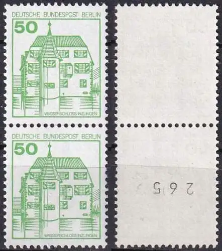 BERLIN 1980 Mi-Nr. 615 R ** MNH