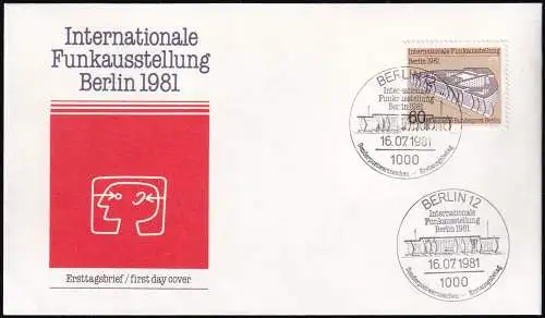 BERLIN 1981 Mi-Nr. 649 FDC