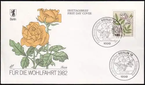 BERLIN 1982 Mi-Nr. 683 FDC