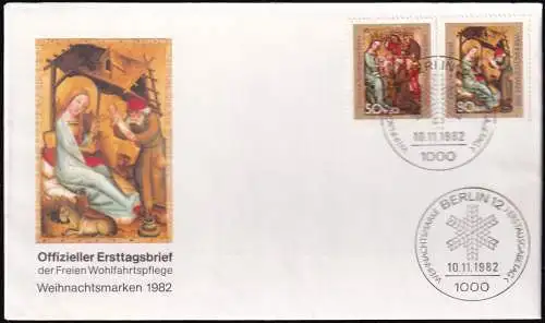 BERLIN 1982 Mi-Nr. 688 FDC