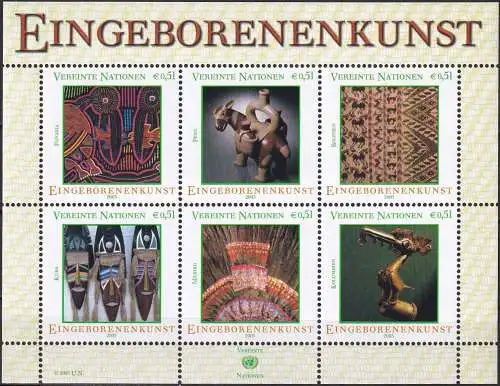 UNO WIEN 2003 Mi-Nr. Block 17 ** MNH