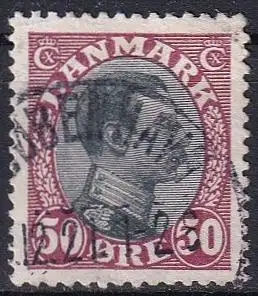 DÄNEMARK 1919 Mi-Nr. 105 I o used