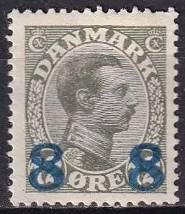 DÄNEMARK 1921 Mi-Nr. 113 * mh