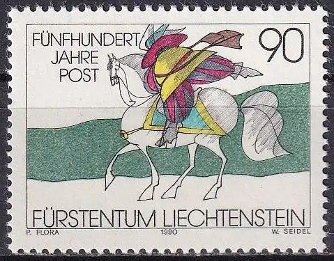 LIECHTENSTEIN 1990 Mi-Nr. 1004 ** MNH