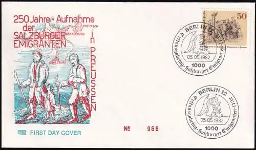 BERLIN 1982 Mi-Nr. 667 FDC