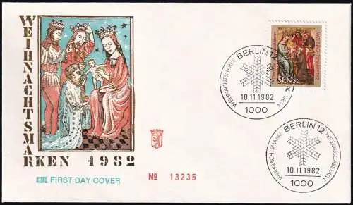 BERLIN 1982 Mi-Nr. 688 FDC