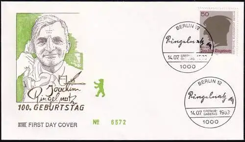 BERLIN 1983 Mi-Nr. 701 FDC