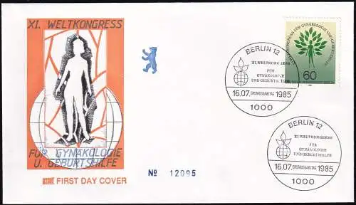 BERLIN 1985 Mi-Nr. 742 FDC