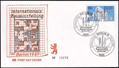 BERLIN 1987 Mi-Nr. 785 FDC