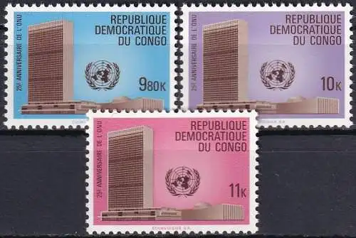 CONGO 1970 Mi-Nr. 389/91 ** MNH