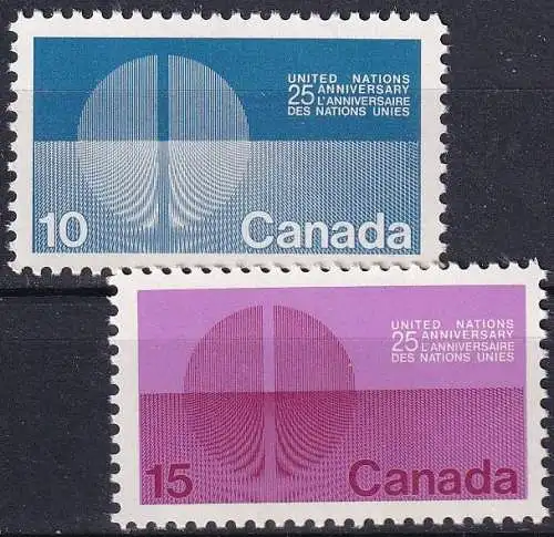 KANADA 1970 Mi-Nr. 456/57 x ** MNH