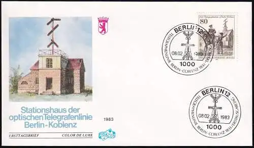 BERLIN 1983 Mi-Nr. 693 FDC