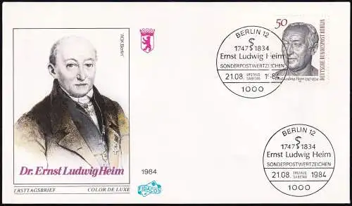 BERLIN 1984 Mi-Nr. 723 FDC