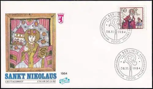 BERLIN 1984 Mi-Nr. 729 FDC