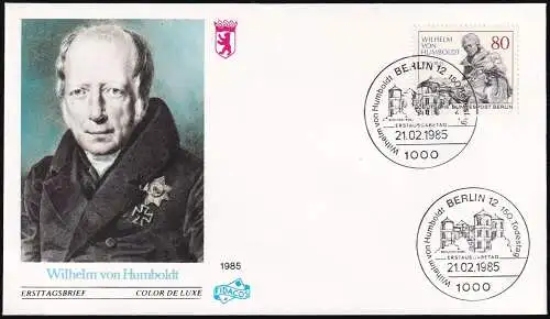 BERLIN 1985 Mi-Nr. 731 FDC