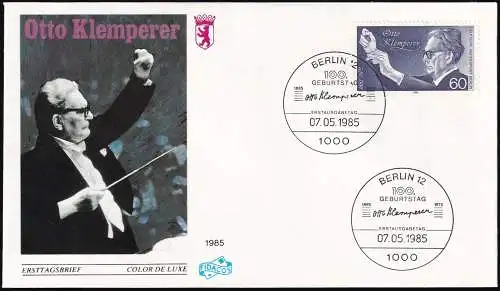 BERLIN 1985 Mi-Nr. 739 FDC