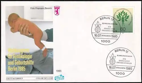 BERLIN 1985 Mi-Nr. 742 FDC