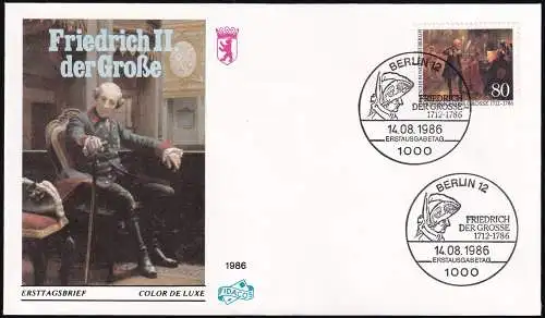 BERLIN 1986 Mi-Nr. 764 FDC