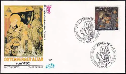 BERLIN 1986 Mi-Nr. 769 FDC